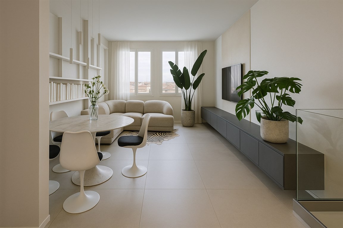 Soluzione indipendente con terrazzo e garage triplo nel cuore di Lugo